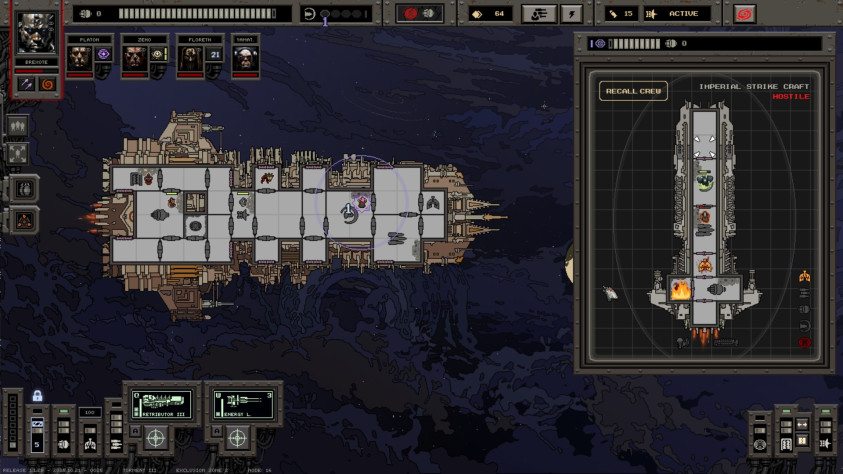 Вот тут командир обзавёлся телепортом и&nbsp;носится по&nbsp;вражескому кораблю в&nbsp;попытках прибить последнего члена экипажа