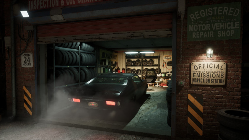 Чиним булочку. Я не хотел выезжать из гаража в тот момент, потому что словил непонятный кайф от сцены