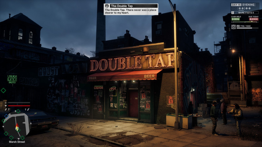 Бар, где начинается основной сюжетный замес