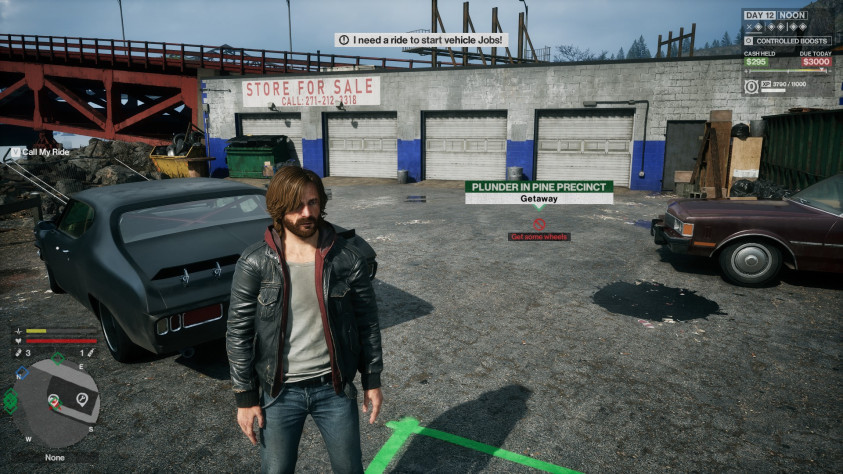 Как пример - я&amp;nbsp;не могу запустить задание, будучи на ногах. Сейчас я сяду в свою машину и запущу задание, в ходе которого я выйду из своей машины и сяду в машину, которая заспавнится у средней двери здания на скриншоте.