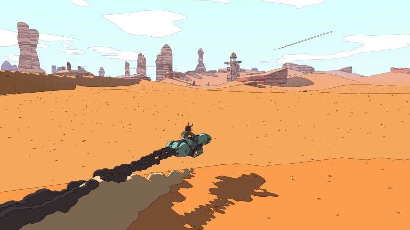 Что разработчики Sable не смогли оптимизировать с такой графикой остаётся для меня загадкой...