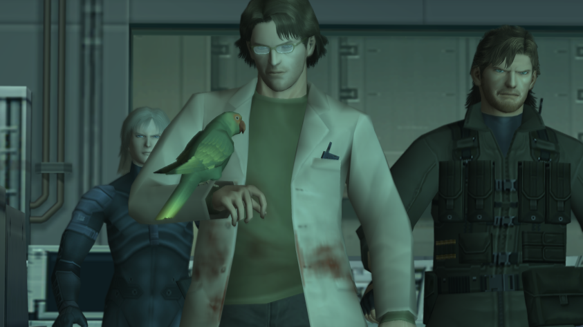 Райден тут главный герой, но Снейку с Отаконом об этом забыли сказать