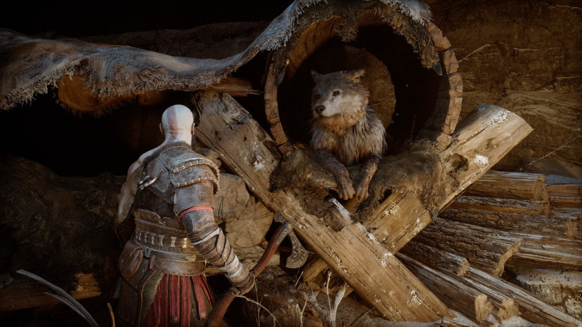 Волки будут помогать перемещаться по&amp;nbsp;снежной локации Мидгарда