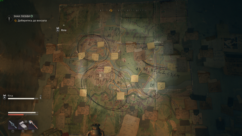 Карта со&amp;nbsp;всеми тайниками