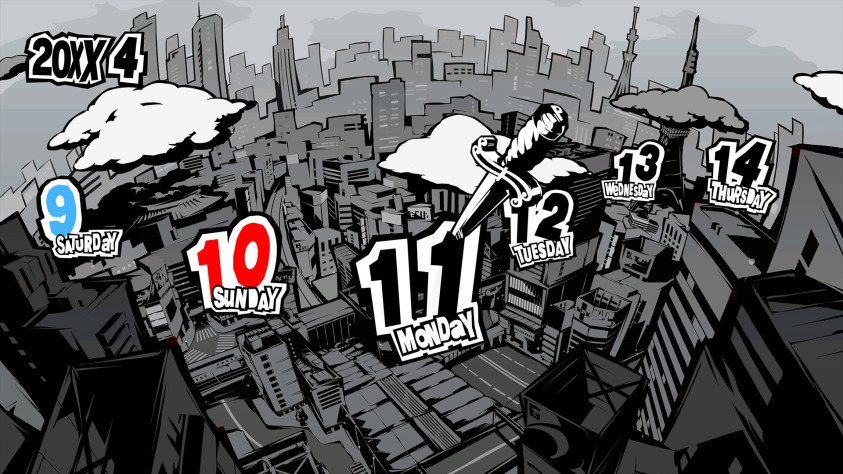 Стилизация игрового календаря.