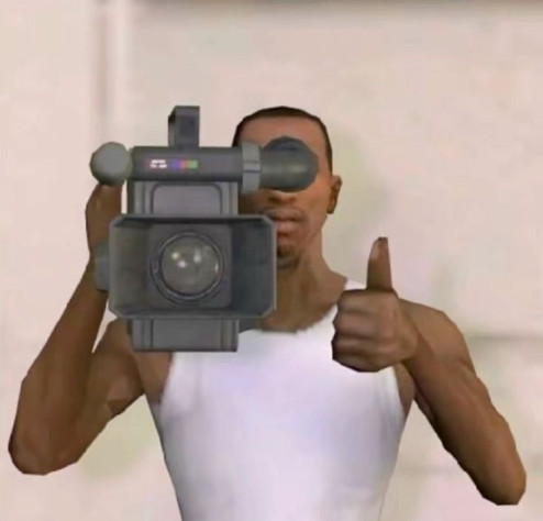 Улыбнись сейчас вылетит the damn train&amp;nbsp;CJ!