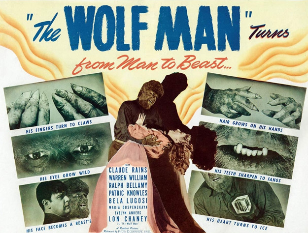 Лоуренс Тэлбот. Прообраз современного оборотня в западных медиа / Человек-волк (1941)