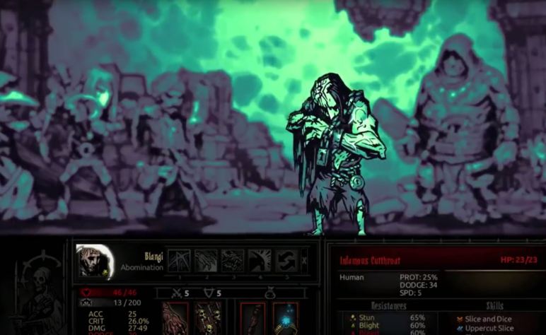 Внутриигровой класс Abomination (Отродье) / Darkest Dungeon (2015)