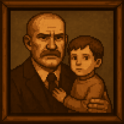 Дед с внуком