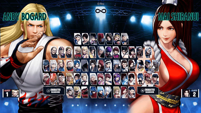 Энди Богард и Ширануи Май (Fatal Fury, The King of Fighters).