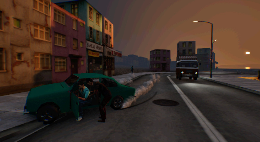 А&amp;nbsp;здесь мы&amp;nbsp;видим, как «Томми» лишается автомобиля