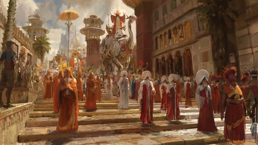 Цивилизация Карха, самая крупная и продвинутая фракция в мире Horizon