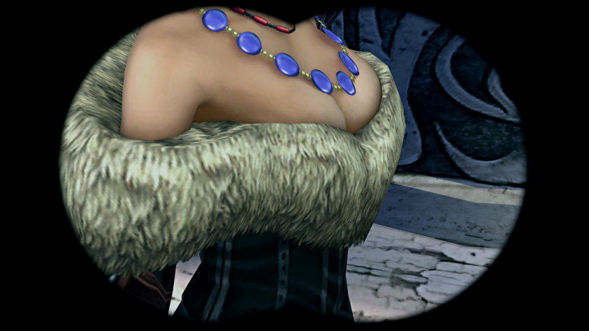 Тидус знает куда смотреть...