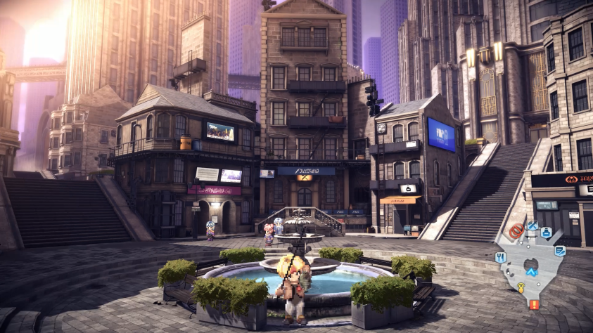 Рыбачим даже в фонтане.