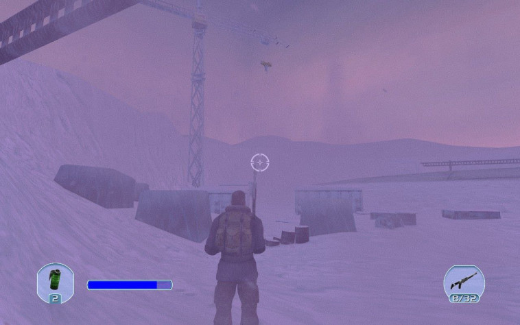 Вайбы заснеженной исследовательской станции присутствуют.