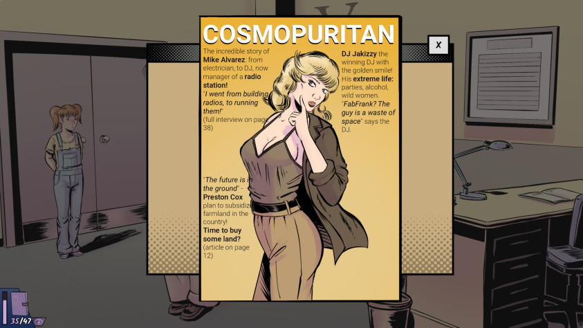 Местные «Cosmopuritan» позволяют понять что там произошло с главными звездами после событий предыдущих глав