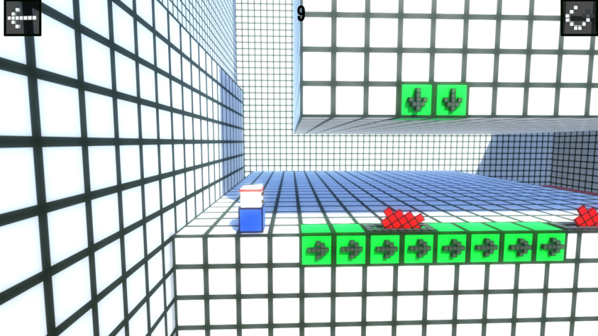 3D Hardcore Cube - 2D-платформер, как и многие спам-игры больше пригодный для мобильных телефонов. По отзывам игроков, игра является испытанием для нервной системы, но не из-за хардкорных механик - просто управление невыносимо кривое
