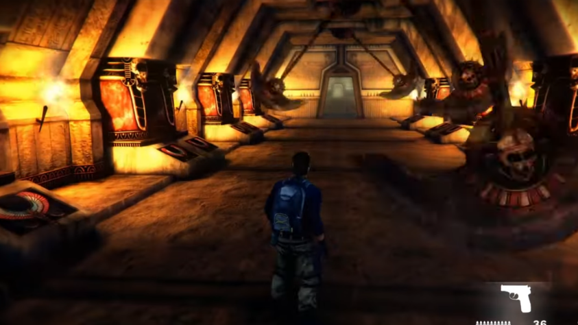 Ну и классика - зал качающихся топоров. Если уж собирать все клише приключенческих экшенов со времен первых Tomb Raider, то без этого элемента не обойтись. В целом головоломки сломают голову только детям&amp;nbsp;3-5&amp;nbsp;лет.&amp;nbsp;