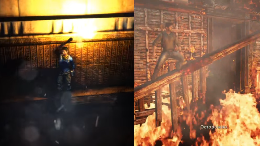 Вновь пример несоответствия амбиций реальным возможностям. Простенькая механика движения вдоль стенки над пропастью - и какая пропасть в реализации...