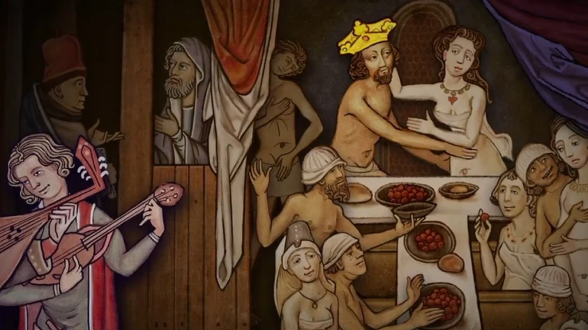 История, которую рассказывает Маркварт в финале игры, про
первую жену Вацлава, Иоганну Баварскую, правдива: ее загрызли охотничьи собаки
короля. На похороны супруги Вацлав не явился, вместо этого он отправился на охоту с
теми самыми собаками.