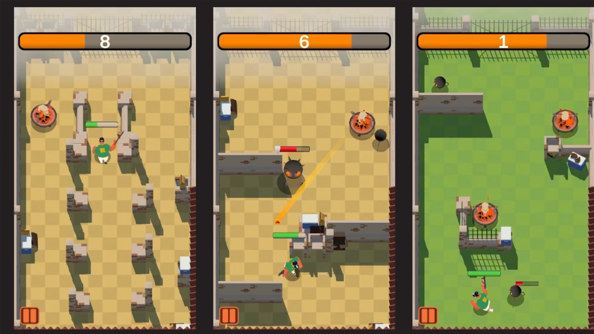 Braai Guy демонстрирует некоторые из южноафриканских штампов - как игры про Россию с балалайками и водкой. Вы играете за шашлычника (braai - местный аналог шашлыка) в регбийной форме (регби очень любят в ЮАР) и отстреливаетесь от оживших мангалов.