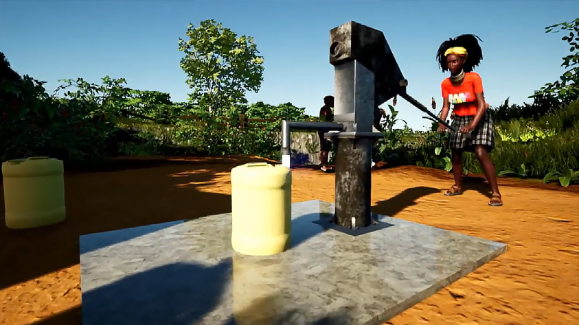 Представляете, если бы в России разработали игру про посадку и уборку картофеля? Про окучивание под палящим солнцем, про раздавливание ногой колорадских жуков... Кстати, странно, что еще не разработали. И сказали бы: эта игра призвана показать молодому поколению, как страдали их отцы и деды. Примерно об этом Shamba Showdown, только страдание должно вызывать гордость.