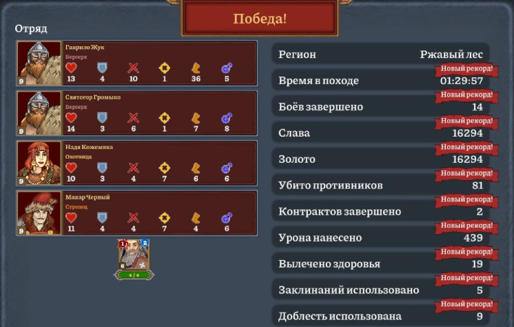 Четверо победили и
стали ветеранами. А что полезного сделала этот монах, тоже ставший ветераном?
Героически сидел в резерве?