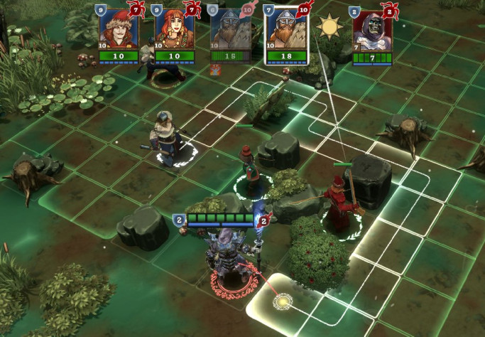 Берсерк спешит на
помощь: всё его снаряжение даёт бонус к «Очкам хода».