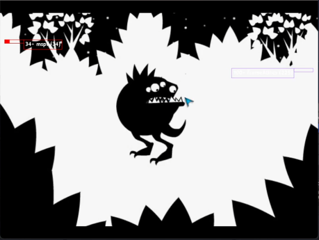 Существо боится моего курсора!