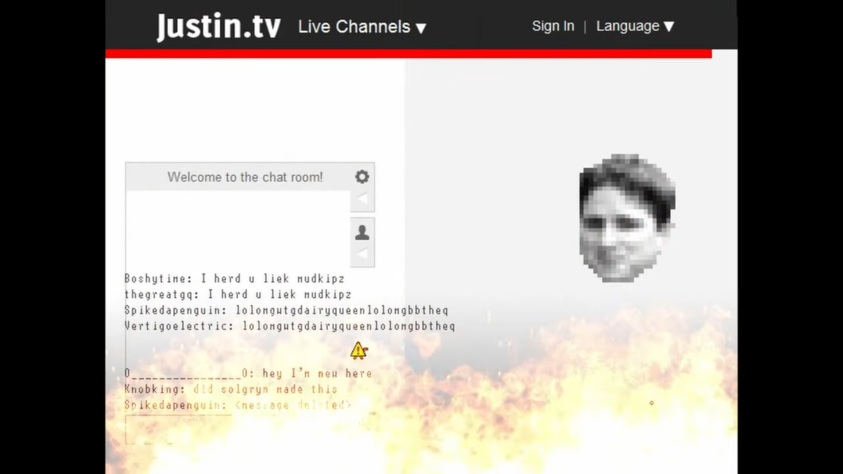 В игре даже был бой с каппой, который проходил в чате Justin.tv.