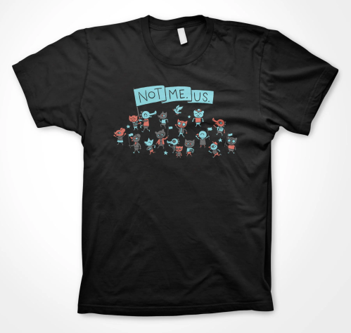 "Не я. Мы" - Оффициальный мерч по Night in the woods.