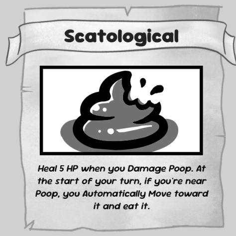 Внимательно изучив и опробовав экскременты, ваш кот получит почётное знание Копролога - он же человек который занимается изучением испражнений, реальная подобласть некоторых серьёзных наук, между прочим.