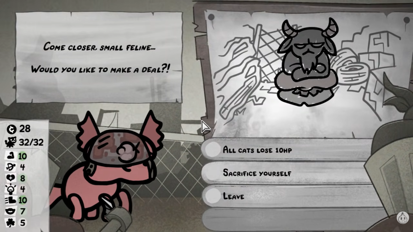 В игре, между прочим, мгновенно убить могут и случайные события, если вы выберете не ту опции или не выйдет пройти проверку на статы. Однако, к счастью они тоже могут обыгрываться перезаходом в игру, и обычно всё-таки понятно, какая опция может убить а какая безопасная.