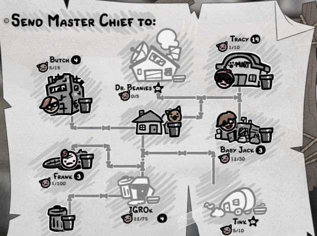 Мастера Чифа ждёт не завидная судьба, но с этим необходимо смерится. Умные инженеры всё-таки не зря проложили специальные трубы для транспортировки котов.