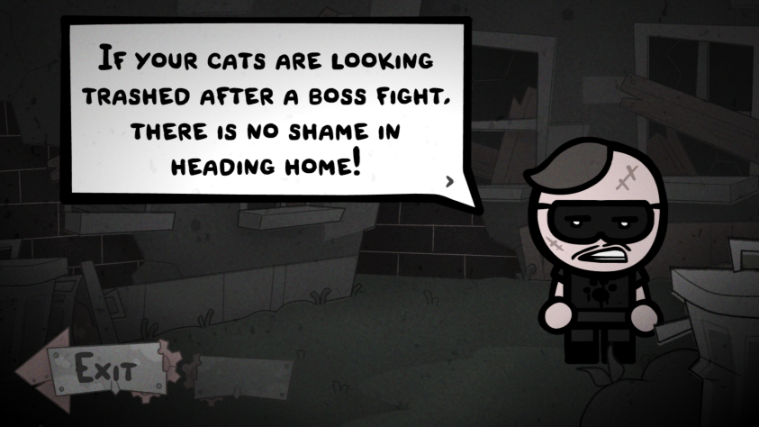 Butch так же может давать разные геймплейные советы, если у вас возникают проблемы с геймплеем, я бы советовал ознакомится с парочкой из них, порой они довольно неочевидные.&amp;nbsp;