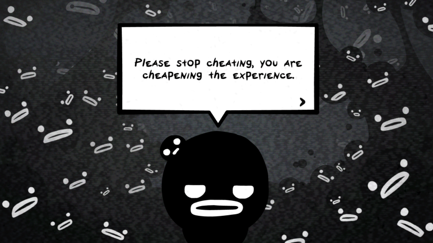 Персонаж по имени Стивен появлялся в нескольких играх Макмиллена и редко у него есть какая-то важная роль. Однако тут его роль стала очень важной, он отвечает за то, чтобы игрок не сейв скамил.&amp;nbsp;