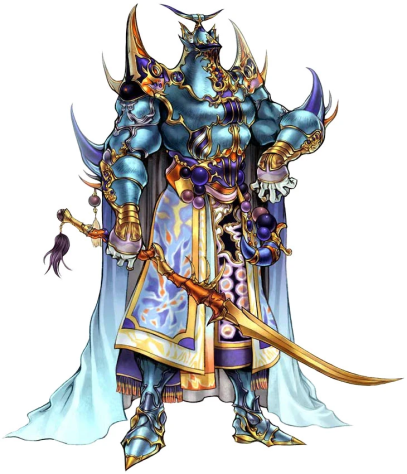 Вышеупомянутый Exdeath из FF5. Если вы были роботом, который никогда не совершал ошибки, то вы просто физически не могли проиграть. Его главная особенность заключалась в том, что его арсенал в основном состоял из разных блоков, они у него были на все случае жизни, он мог блокировать то, что никто другой не мог, после успешного блока он мог провести очень сильную контратаку. И если вы хотели на нём научится играть, то вы должны были знать, какую атаку каким блоком нужно отражать, тайминги этих атак, а так же быструю реакцию и терпение. Если вам интересно как это примерно выглядело, вот небольшая демонстрация.