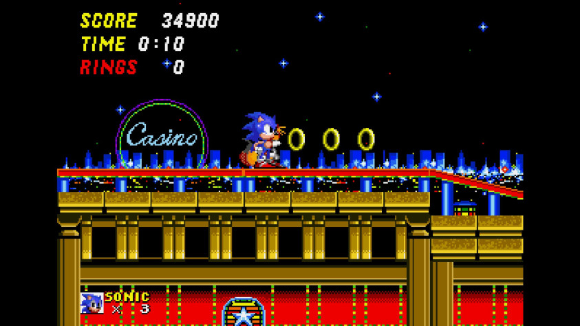 Casino Night Zone