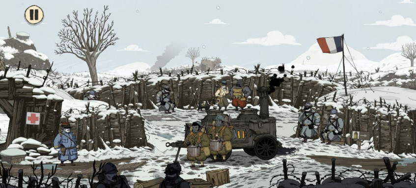 Присущая первой части гигантичность задников тут тоже есть&amp;nbsp;