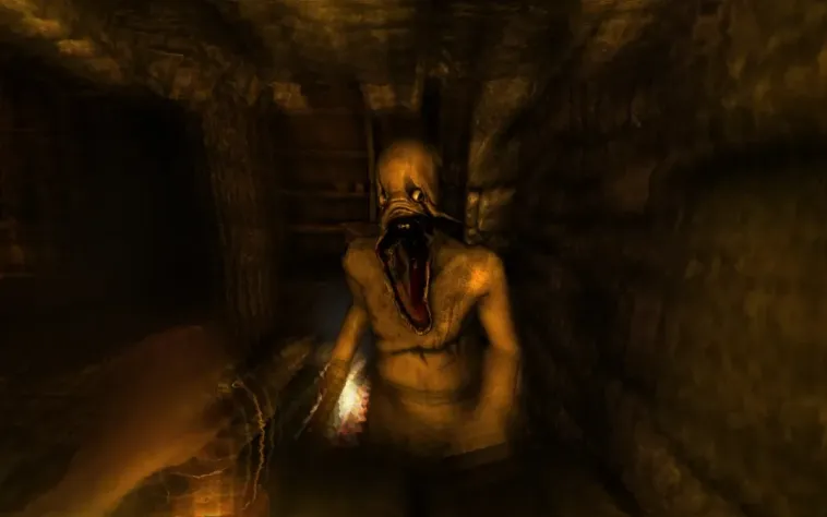 Amnesia: The Dark Descent&amp;nbsp;(2010).&amp;nbsp;Дизайн некоторых монстров может быть крайне ужасающим. Особенно если он&amp;nbsp;связан с&amp;nbsp;эффектом «зловещей долины» (о&amp;nbsp;нём чуть позже).