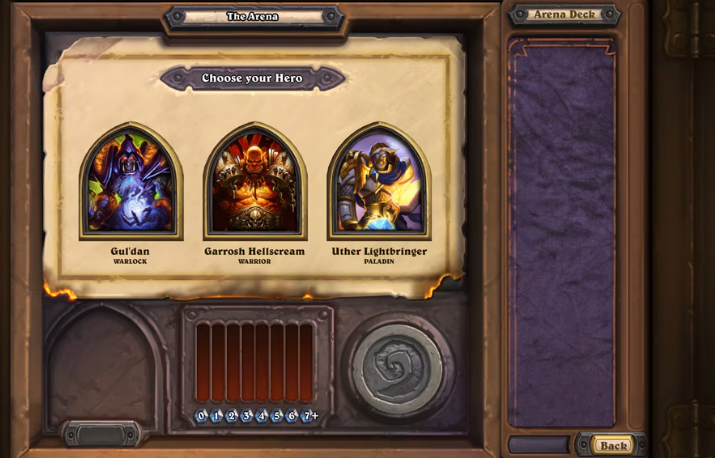 После оплаты входного билета игрок должен выбрать своего героя, за&amp;nbsp;которого он&amp;nbsp;и&amp;nbsp;будет сражаться.