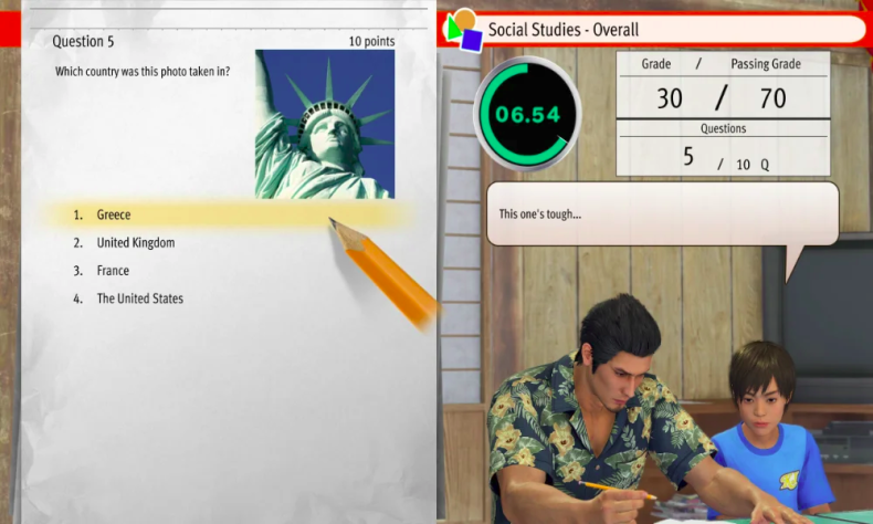 Это ещё простое задание, но есть вопросы, которые даже 30+ летних заставляют подумать и с первого раза получить высший балл не просто. 