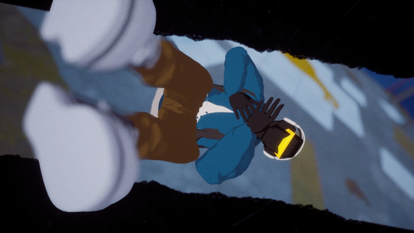 Сделал во встроенном фоторедакторе игры.