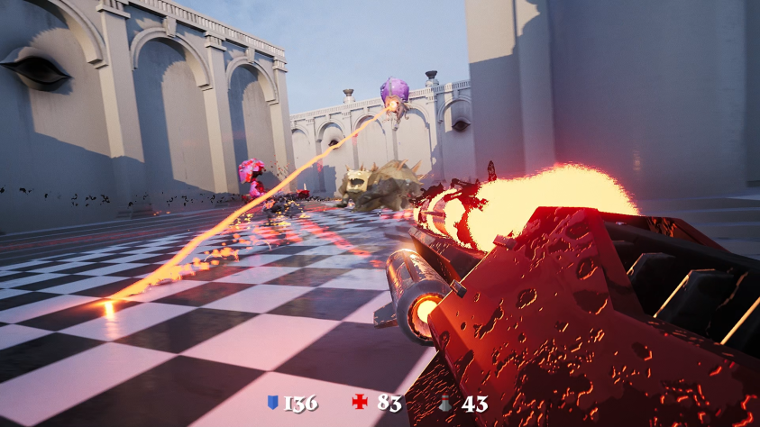 Яркие спецэффекты делают картинку очень насыщенной.