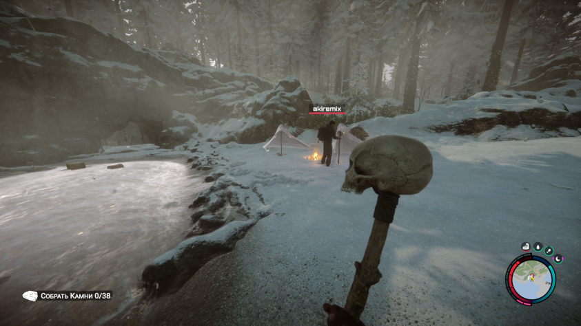 Готовимся к походу в пещеру.