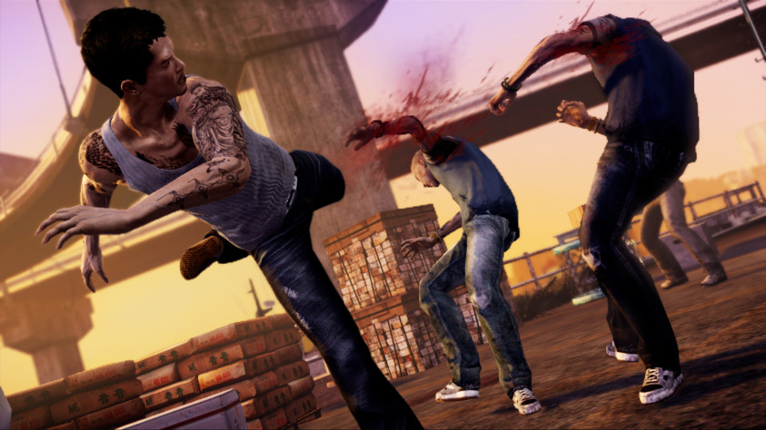 Кадр из&amp;nbsp;игры Sleeping Dogs