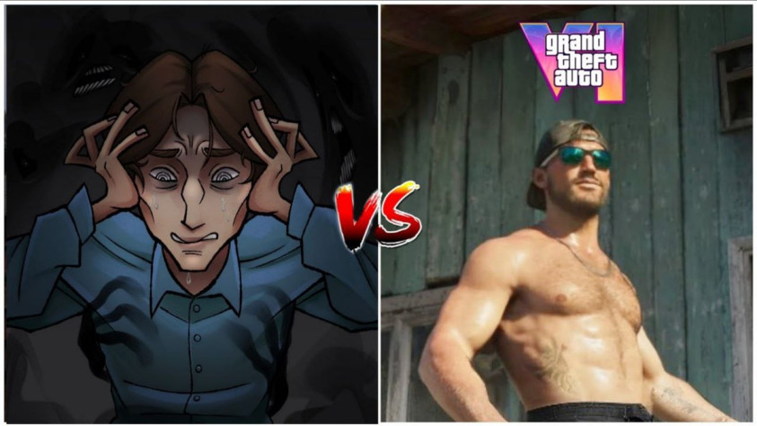 Пользователи яро сравнивают Психунды и&amp;nbsp;GTA VI