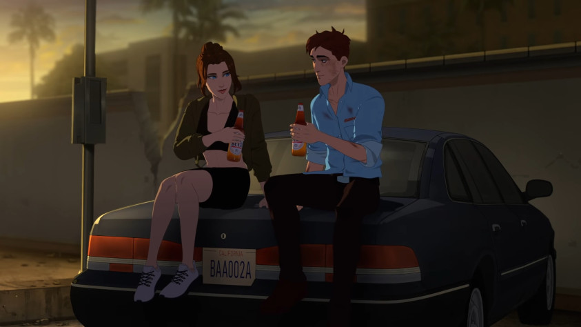 Как брюнетка она действительно красивее.