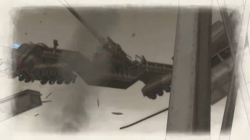 Даже свистя в пропасть, Грегор не прекращал огонь, искренне надеясь, что на чистой ярости и пушечной отдаче бронепоезд взлетит обратно, или хотя бы дно ущелья испугается и капитулирует первым. Не помогло...