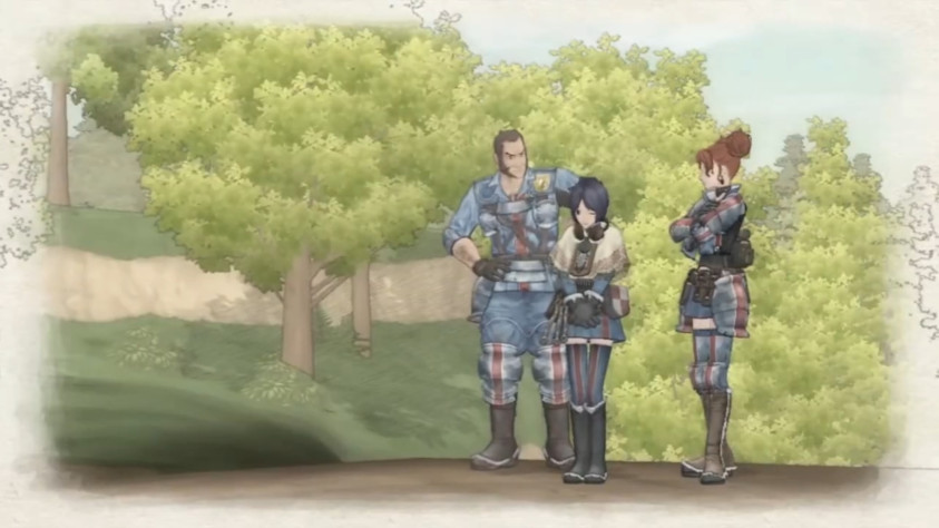 Ролики между миссиями отлично передают быт внутри отряда.